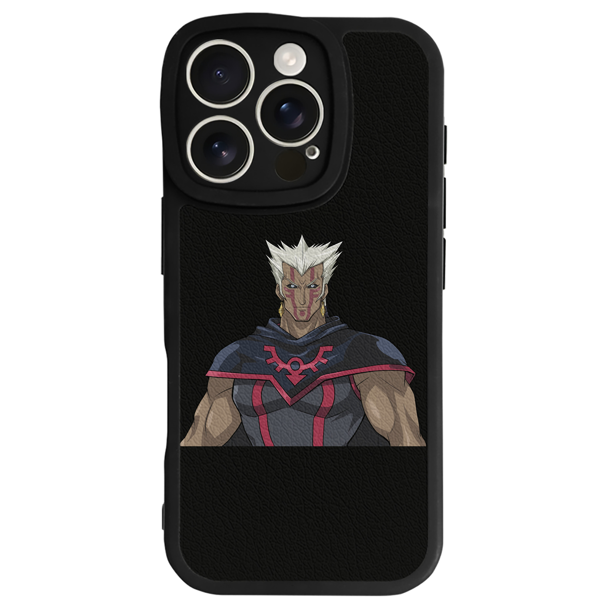 遊☆戯☆王 Yu-Gi-Oh! 【iPhone 16シリーズ対応】シリコンスマホケース（レザー調） 材質：シリコン